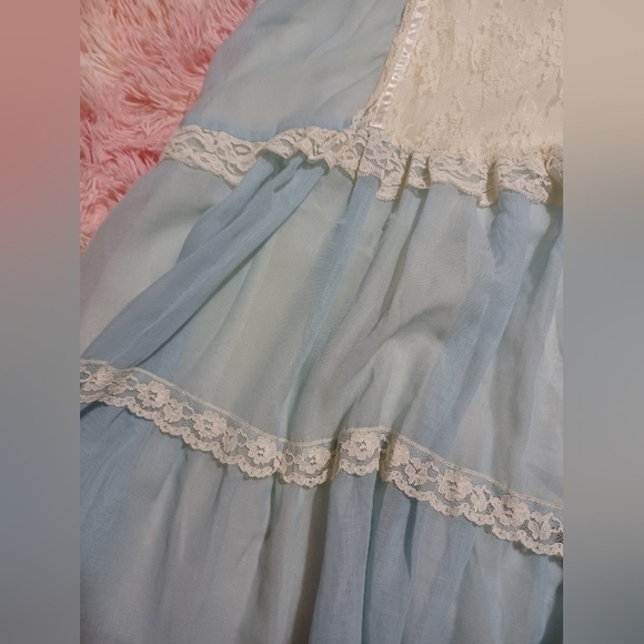 Gunne Sax Style 70s Prairie Dress - Picture 2 of 10
